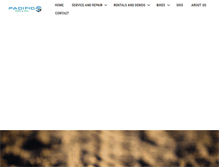 Tablet Screenshot of pacificbikeandski.com